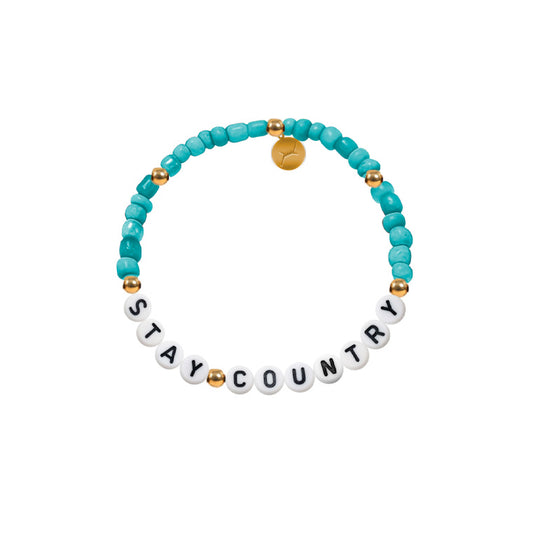 STAY COUNTRY CHARM BRACELET